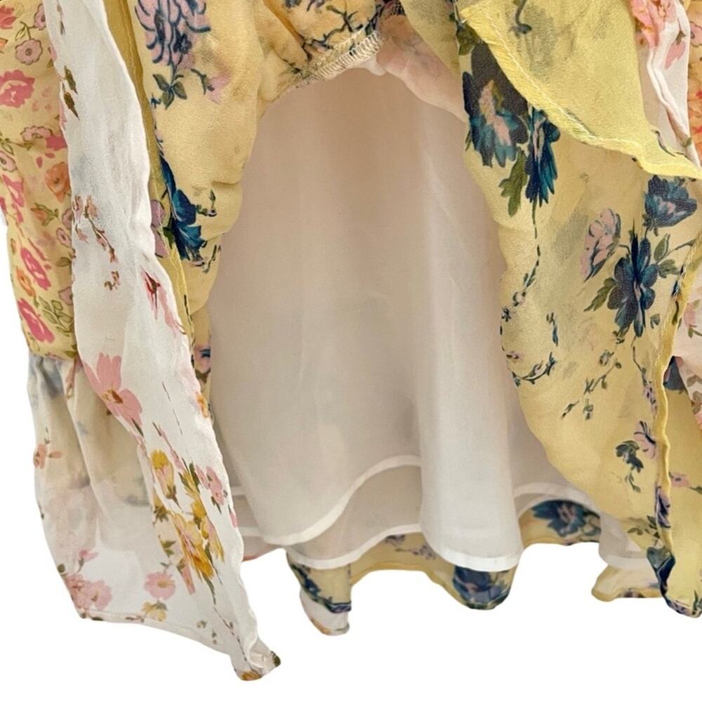 LoveShackFancy Arlo Dress floral print SIZE 6 - Picture 8 of 13